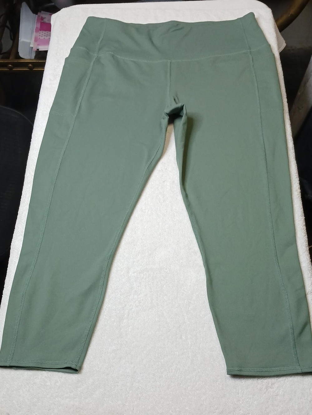 Skechers Women Sage Green Stretch Joggers